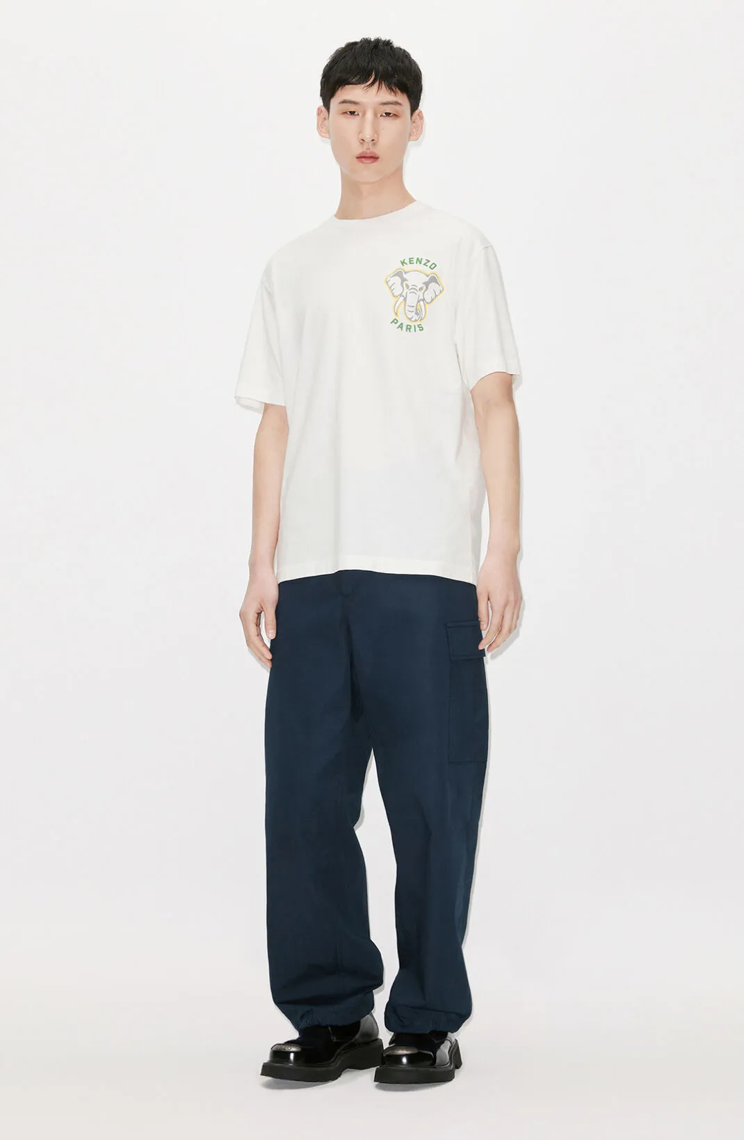Kenzo University Jungle Team Elephant LOGO Color: Black White Apricot Blue Size: M L XL XXL Three Standards Style Number: K 45